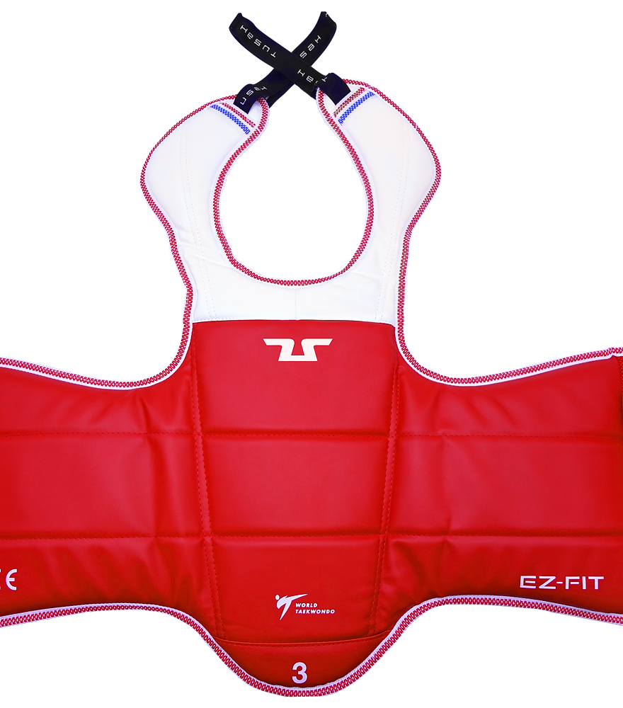 TUSAH Special EZ-Fit Chest Guard: Approved by World Taekwondo